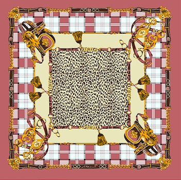 Custom Made Silk Twill  Scarves